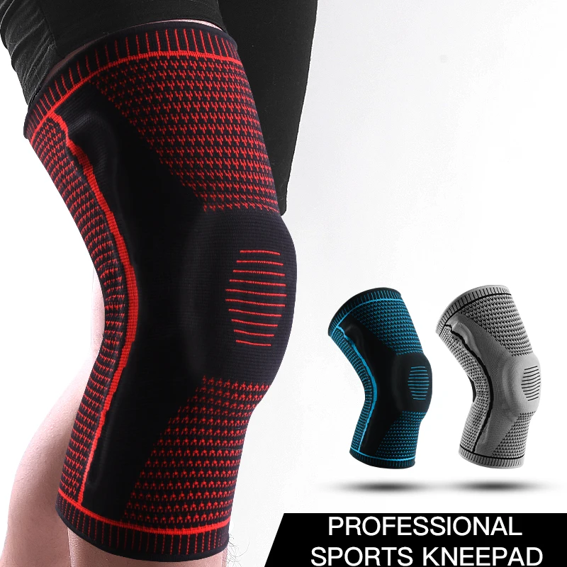 1 pc joelheiras cinta patela medial suporte menisco silicone proteção de compressão esporte joelheiras basquete correndo prot