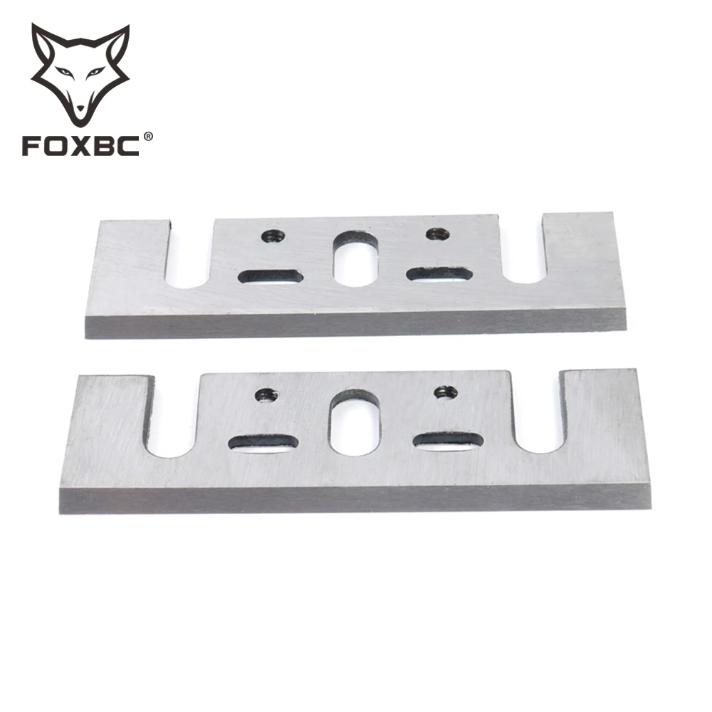 FOXBC 110mm Lama per pialla HSS 110mm x 29mm x 3mm per interskol R-110/p110-01 Utensile per coltello pialla 4 pezzi