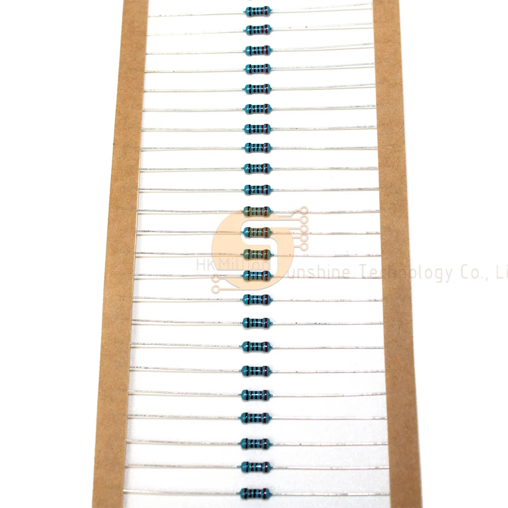 100 unids/lote 1/4W 1% resistencia de película metálica 0,25 W 0,1 0,15 1,5 12 33 47 68 100 150 240 560 1K 3,3K 8,2K 10K 100K 680K 1M 10M 22M ohm