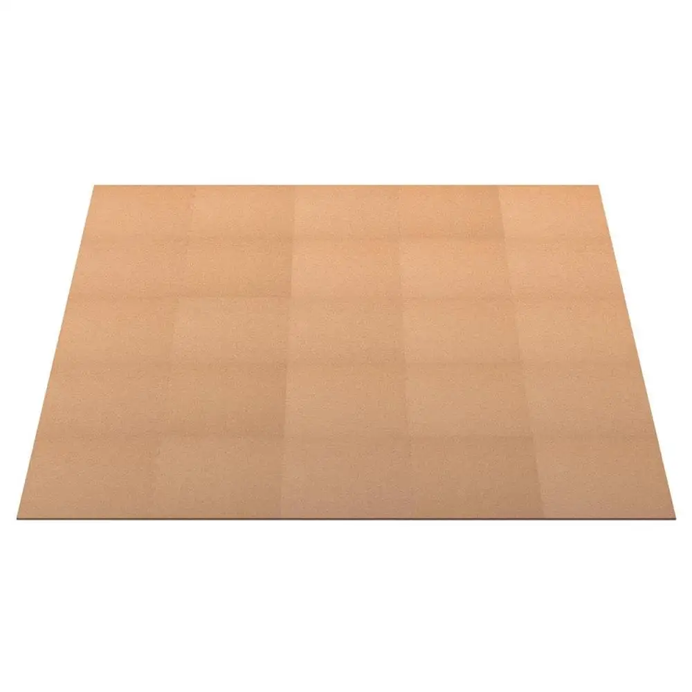 Interlocking Cork Tile Flooring Indoor Puzzle Design Slip Resistant Non-Toxic Eco-Friendly Easy Installation