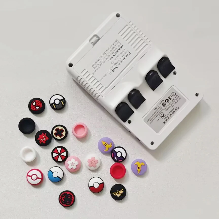 4pcs/lot Silicone Thumb Stick Caps Grip Analog Joystick Caps for R36S R35S R35 Plus Retroid Pocket 5 RG40XX H Game Accessories
