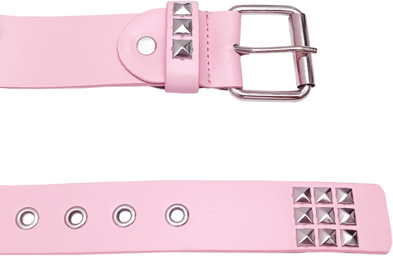 Cinturón con tachuelas, cinturón Punk Y2K, cinturones con remaches góticos para mujer, regalo de Navidad Unisex