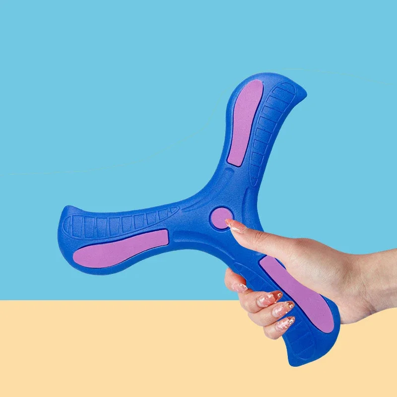 เด็ก Boomerang นุ่มสามใบผู้ใหญ่-เด็ก Interactive ของเล่นกลางแจ้งปริศนาการศึกษา Decompression ของขวัญ