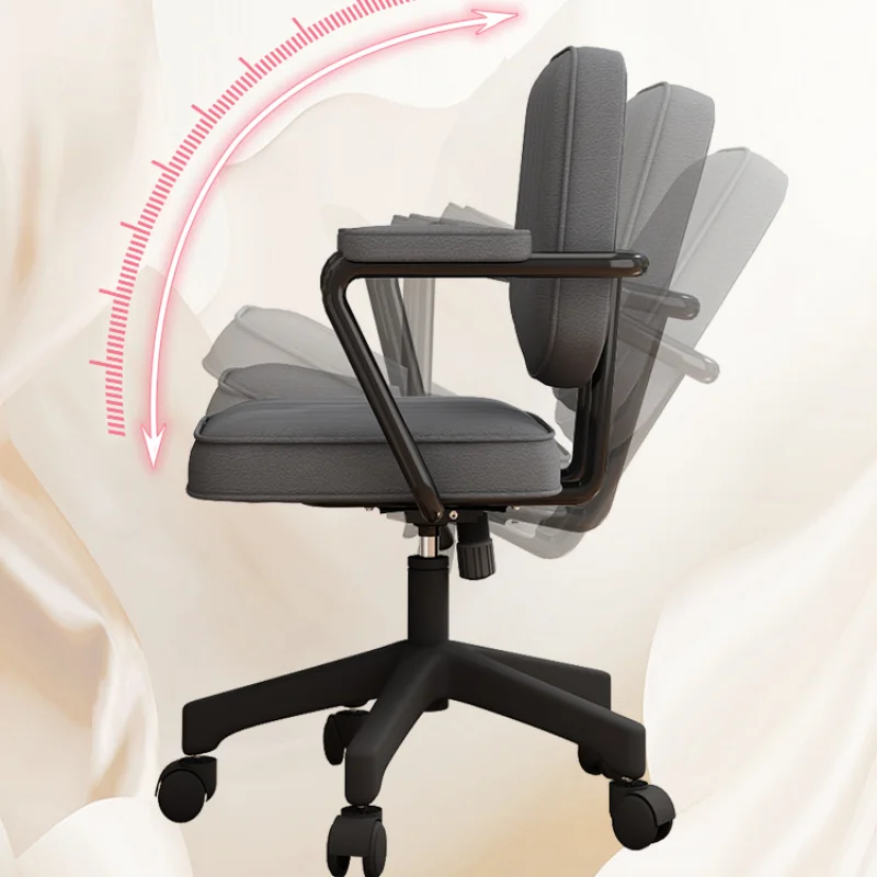 Office Chair Sedentary and Comfortable Ergonomic Chair Rise and Fall Revolve Computer Armchair Household Study Gaming Chair