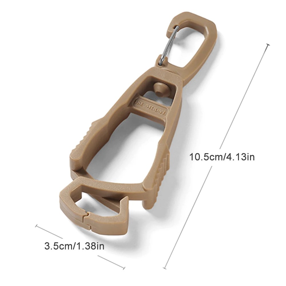 Luvas de proteção ao ar livre clipe cabide multi-purpose segurança luvas de trabalho titular anti-queda luva cinto braçadeira para trabalhador construção