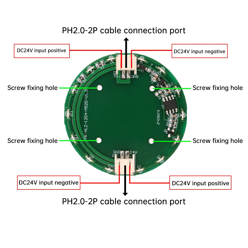 DC 24V 5A Sensibile al tocco LED Modulo emettitore di luce Tocco creativo Desktop fai da te Luce fluviale Lampada da terra per atmosfera festosa