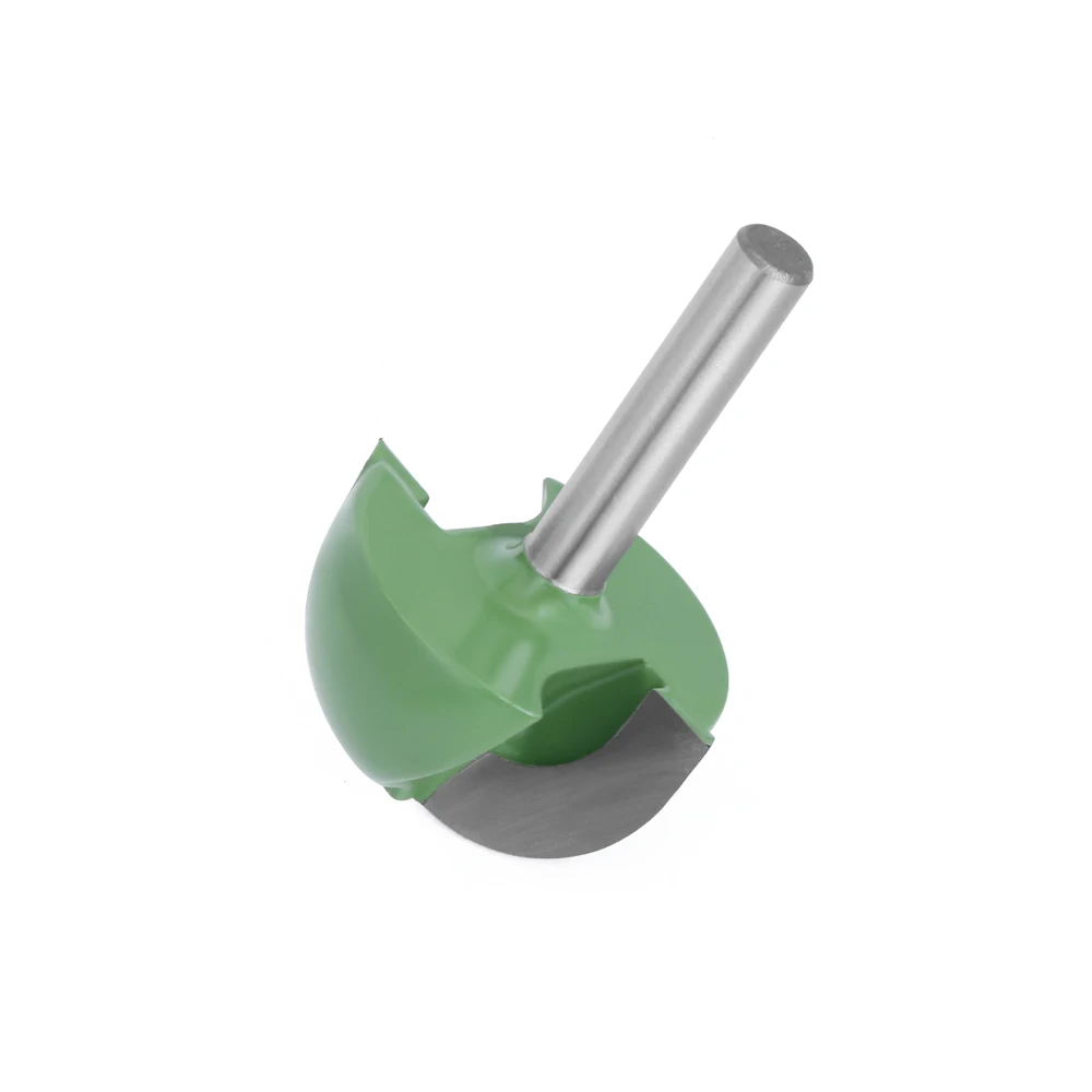 LAVIE 1pc 6mm Shank Ball Nose End Mill Round Nose Cove CNC Milling Bit Radius Core Box Solid Carbide Router Bit Tools MC06001