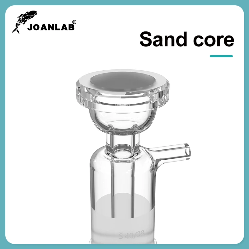 JOANLAB 1000ml Vacuum Filter Apparatus Lab Equipment Glass Filter Sand Core Liquid Solvent Membrane Filter With Rubber Tube