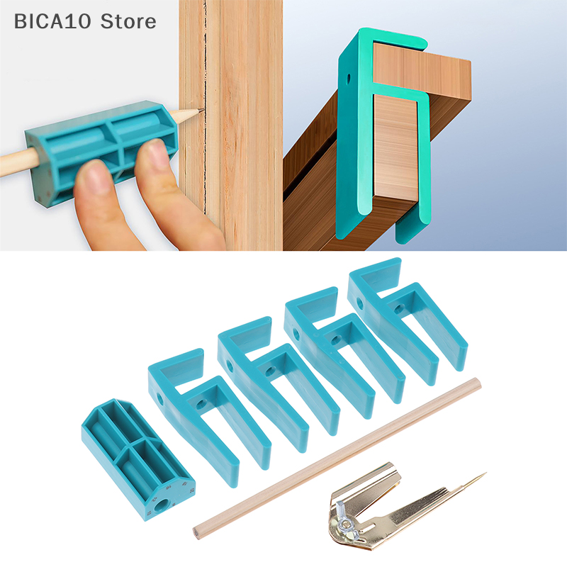 1 комплект, 16-20 мм, разноцветный параллельный скрайбер, закрывающая доска для гардероба, зажим для маркировки, деревообрабатывающий инструмент для маркировки