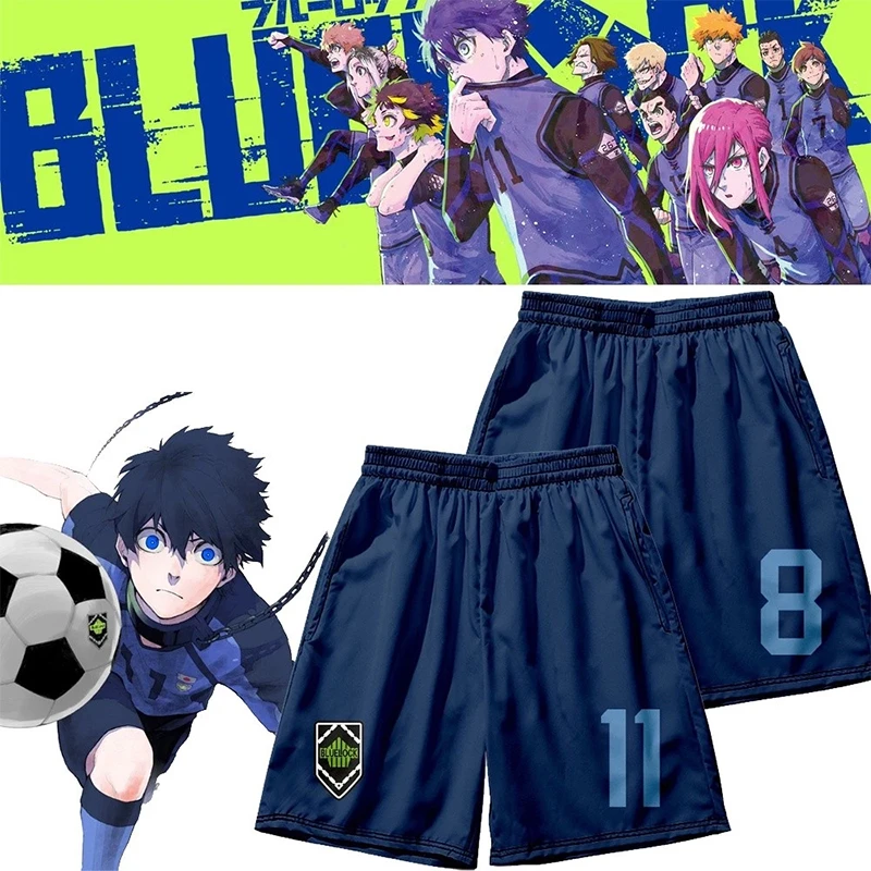 Anime Cartoon Casual Shorts Männer Frauen Blau Schloss Fußball Sport Gym Shorts Fitness 3D Druck Quick Dry Board Shorts Sommer Männlich