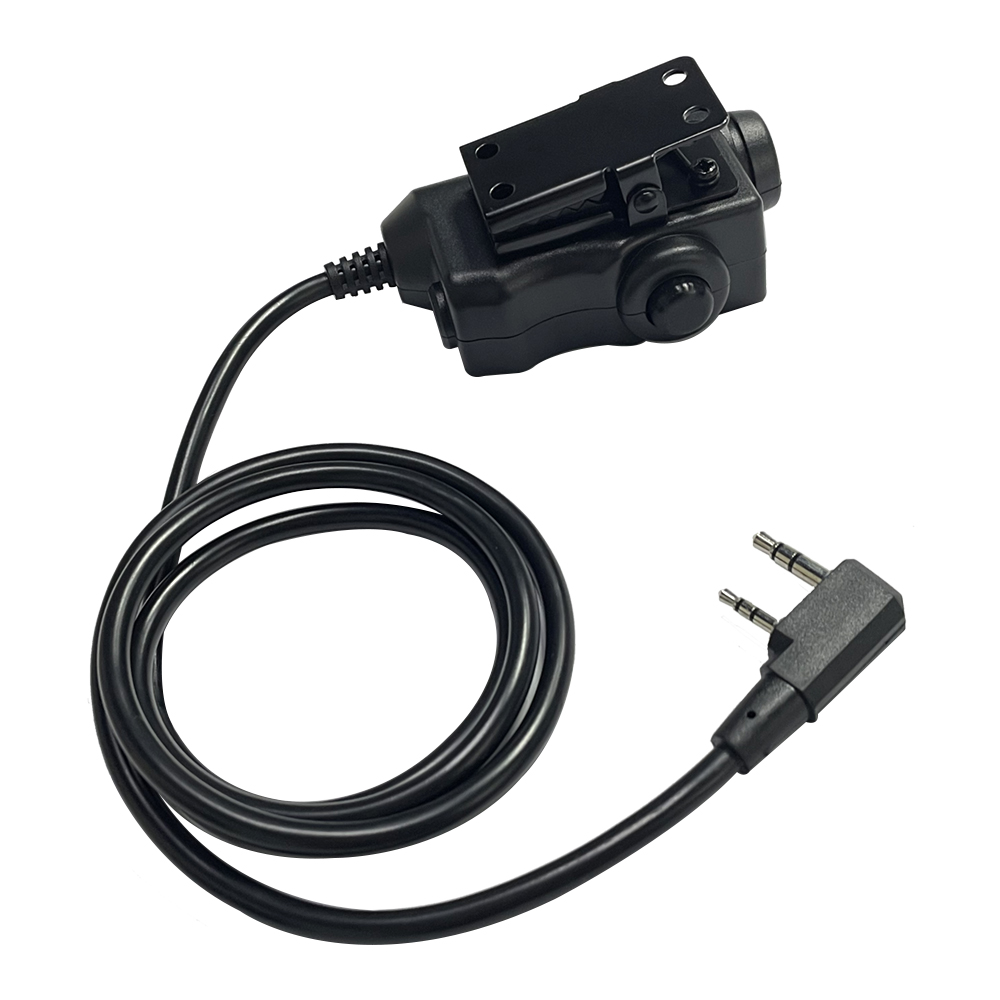 OPSMEN EARMOR M51 adaptador PTT push-to-talk M32 M32H Airsoft auriculares tácticos Kenwood enchufe accesorio de auriculares tácticos