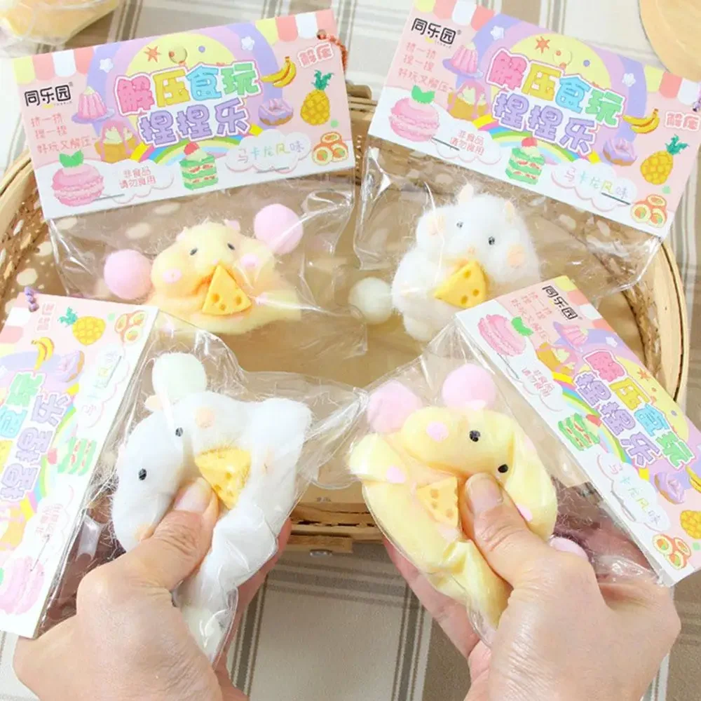 Taba Squishy น่ารักตุ๊กตาหนูแฮมสเตอร์ Fidget ของเล่น Mochi Antistress ความเครียดบรรเทาของเล่นสําหรับเด็กผู้ใหญ่ช้า Rebound Sensory ของเล่นของขวัญ
