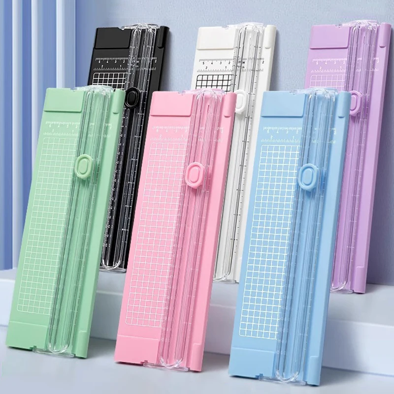 Lightweight Cutting Mat Machine A4 Bidirectional Cutting Paper Cutter With Pull-out Ruler For Photo Trimmers Scrapbook