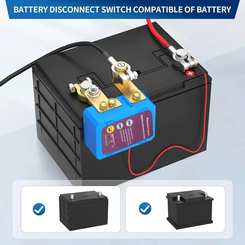 Batterij Disconnect Schakelaar 12V 240A Uitschakelen Afgesneden Kill Switch Met Afstandsbediening Schakelaar Voor Auto Vrachtwagen