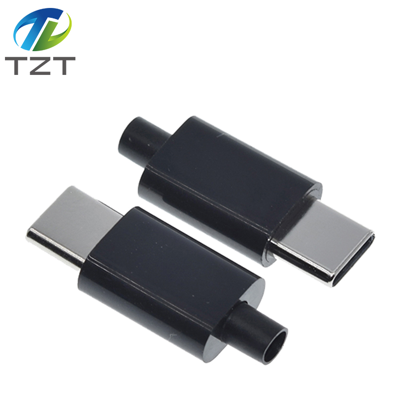 1Set Type-C Mirco USB Connectors Male Jack Tail Plug Electric Terminals Conector Case Phone