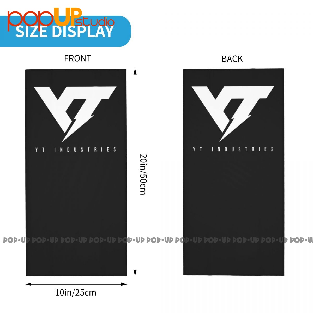 Yt Industries Bikes Logo Halstuch Bandana Schal Gesichtsmaske