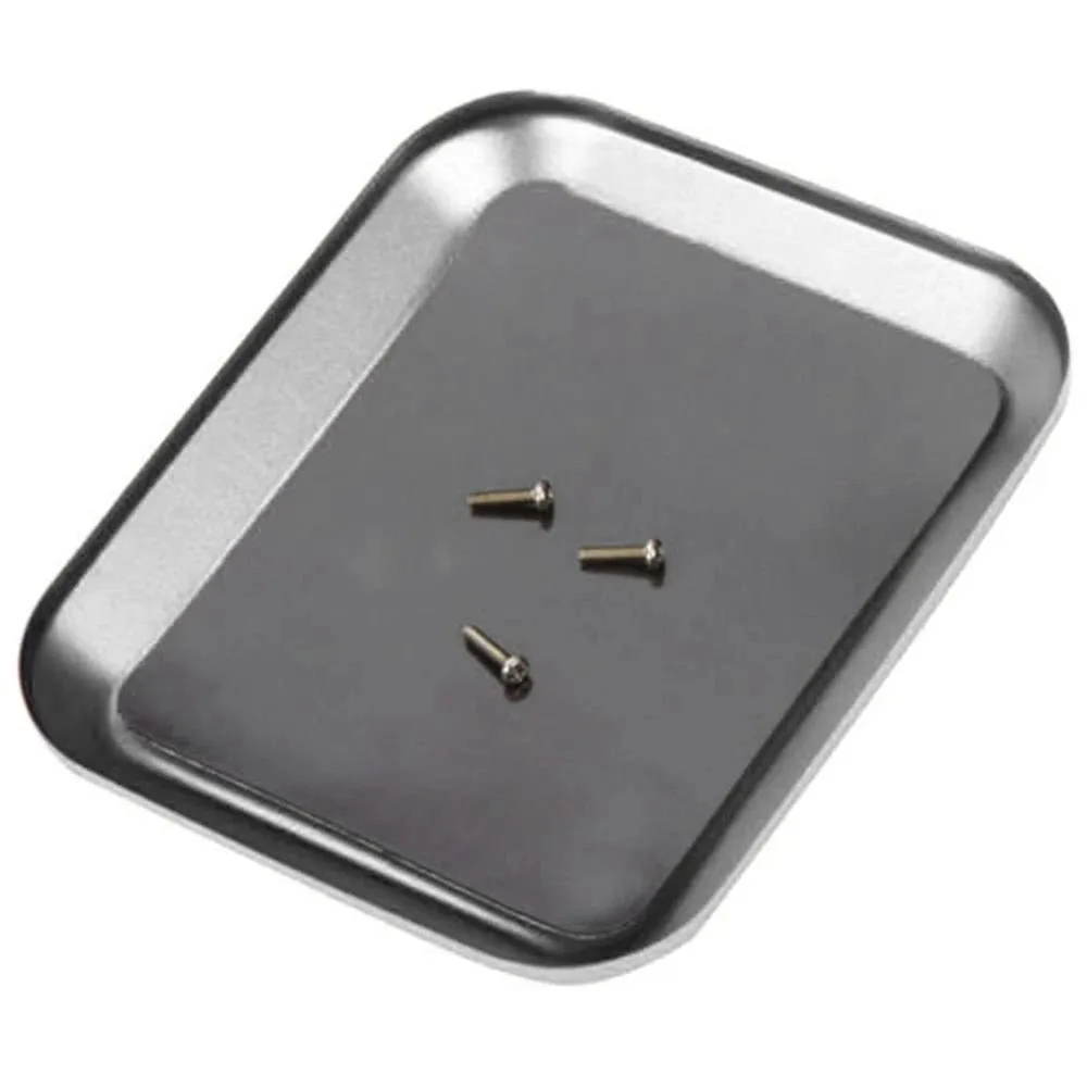 Reparatur Werkzeug Aluminium Legierung Magnetische Schraube Tablett Platte Für Flugzeug Auto Boot Crawler Axial SCX10 D90 D110 Modell Reparatur Werkzeug Co