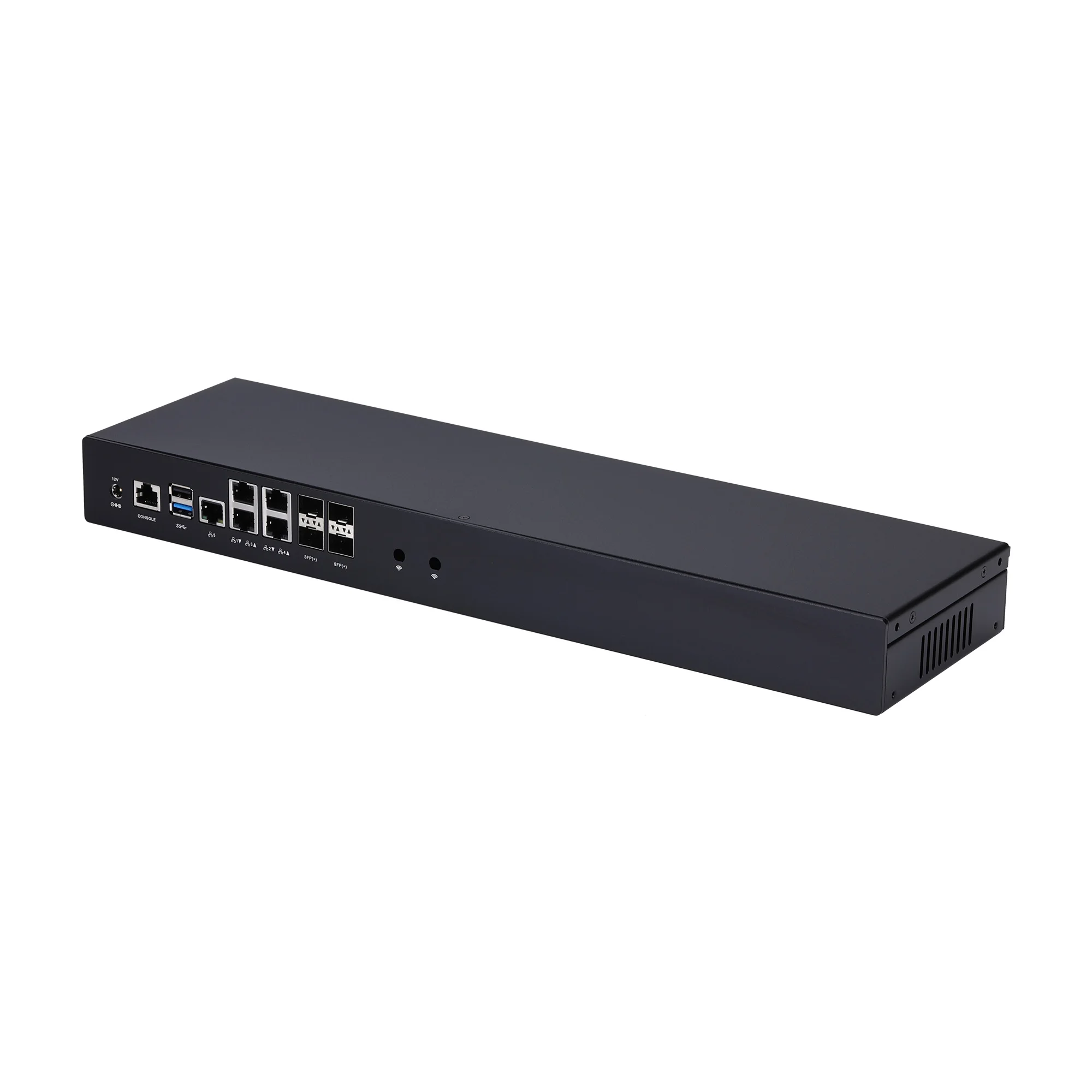 Qotom Q20331G9 1U chasis en rack Mini PC 5*2,5G Lan SFP Atom C3808 C3758R C3558 C3908 Mini servidor de PC