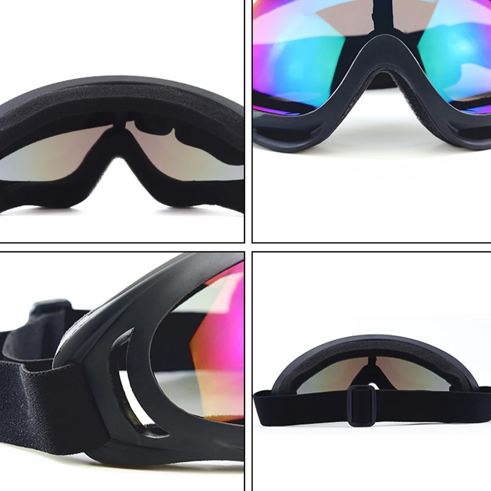 オートバイメガネアンチグレアモトクロスサングラススポーツスキーゴーグル防風防塵 UV 保護具アクセサリー TSLM2