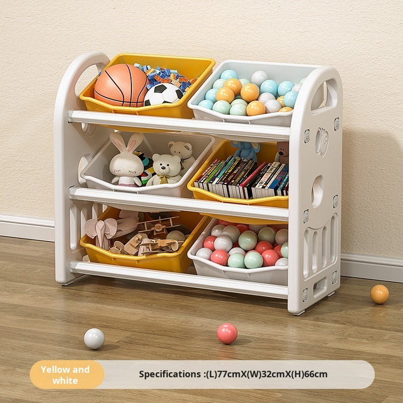Household Baby toy large capacity storage cabinet Multi functional classification and sorting storage box