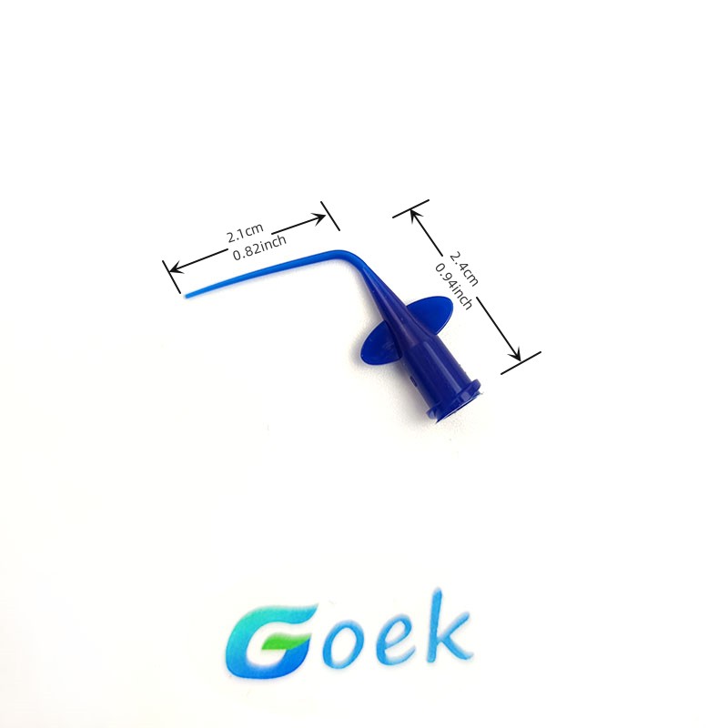 ทันตกรรม Stomatology Department Oral Cavity Root Canal ชลประทานเข็มผีเสื้อ Flushing Elbow ทิ้งลําเลียงหัวเครื่องมือ