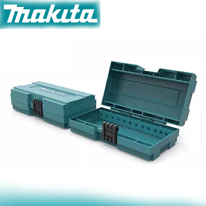 Makita Injection Molding Parts Storage Box Hardware Tools Household Screw Electronic Component Drill Bit Anti-Fall Tool Box