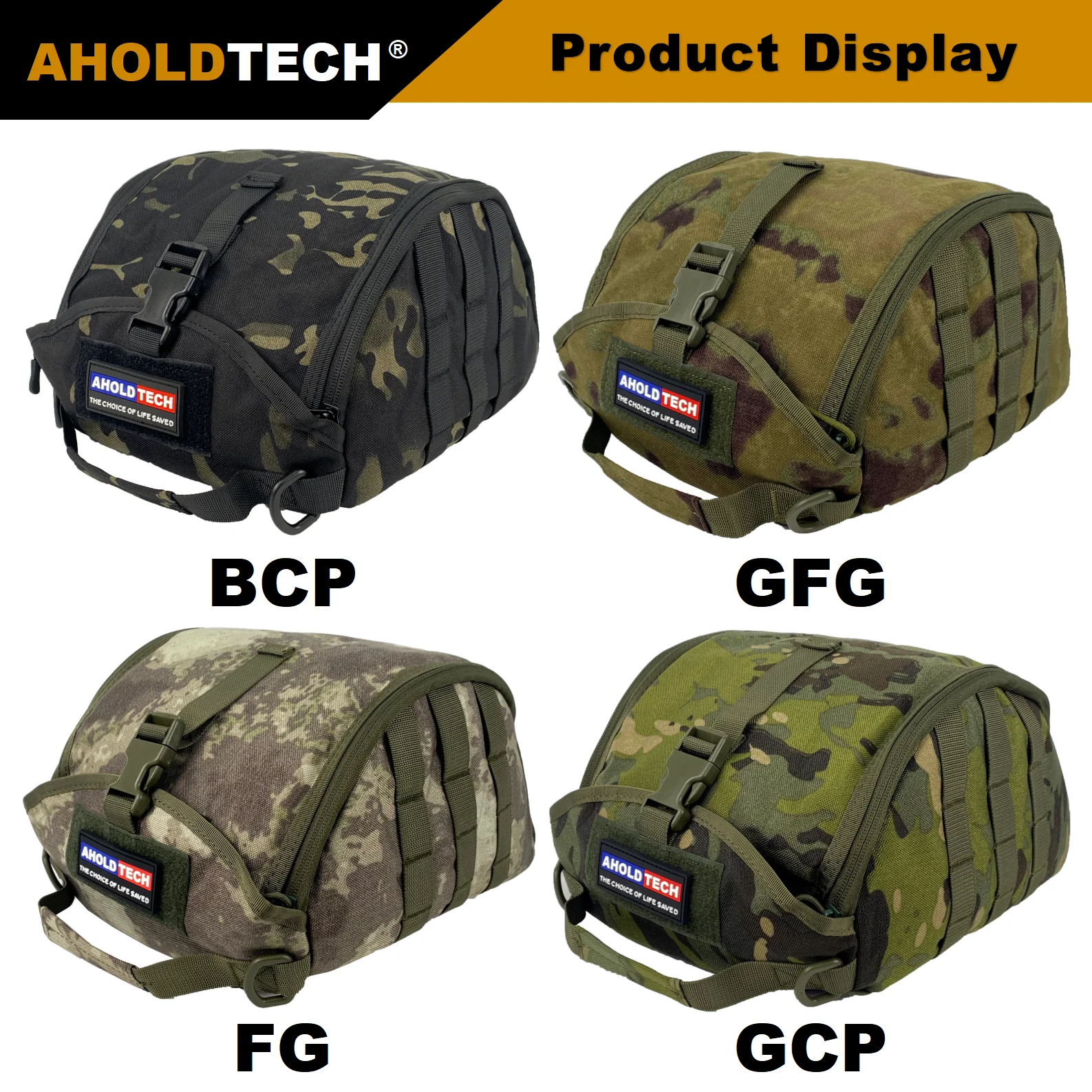 Aholdtech Genuine Tactical Helmet Storage Bag for Carrying Fast MICH Wendy Helmet