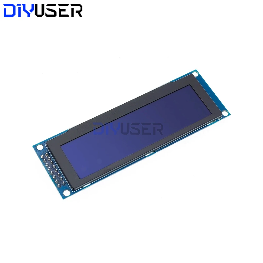 Módulo de pantalla OLED de 3,12 pulgadas SSD1322 256x64 para Arduino STM32 Raspberry Pi, interfaz SPI I2C con cabezal de Pin presoldado
