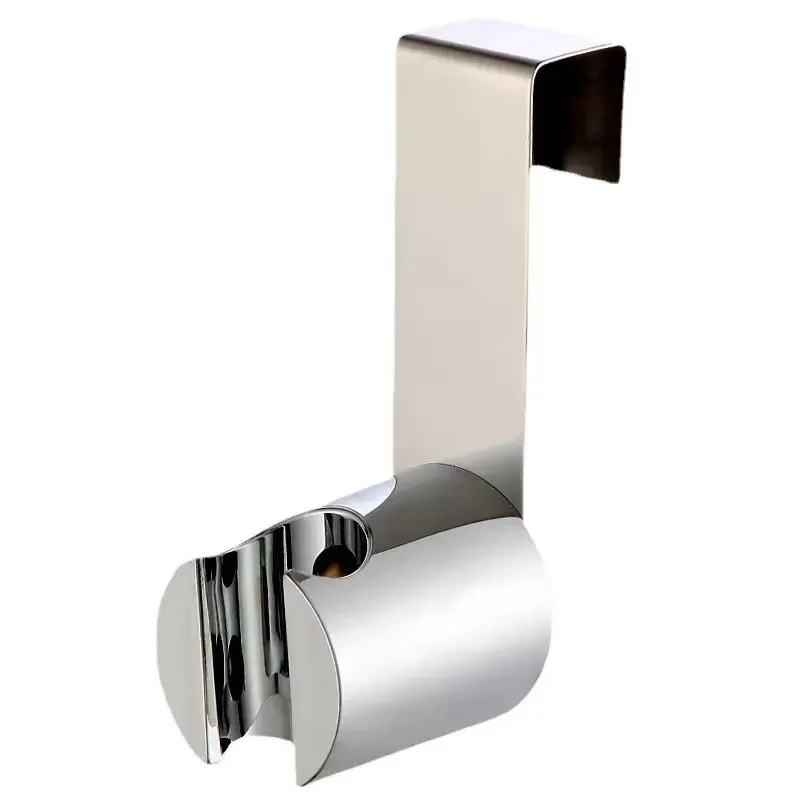 1 pz supporto in acciaio inossidabile gancio gancio bidet spruzzatore supporto WC attacco bagno staffa sospesa per doccetta