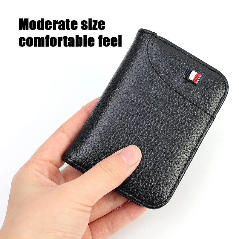 แบบพกพา Super Slim Soft กระเป๋าสตางค์ PU หนัง Mini บัตรเครดิตกระเป๋าสตางค์กระเป๋าสตางค์ผู้ชายกระเป๋าสตางค์บางกระเป๋าสตางค์สั้นขนาดเล็ก