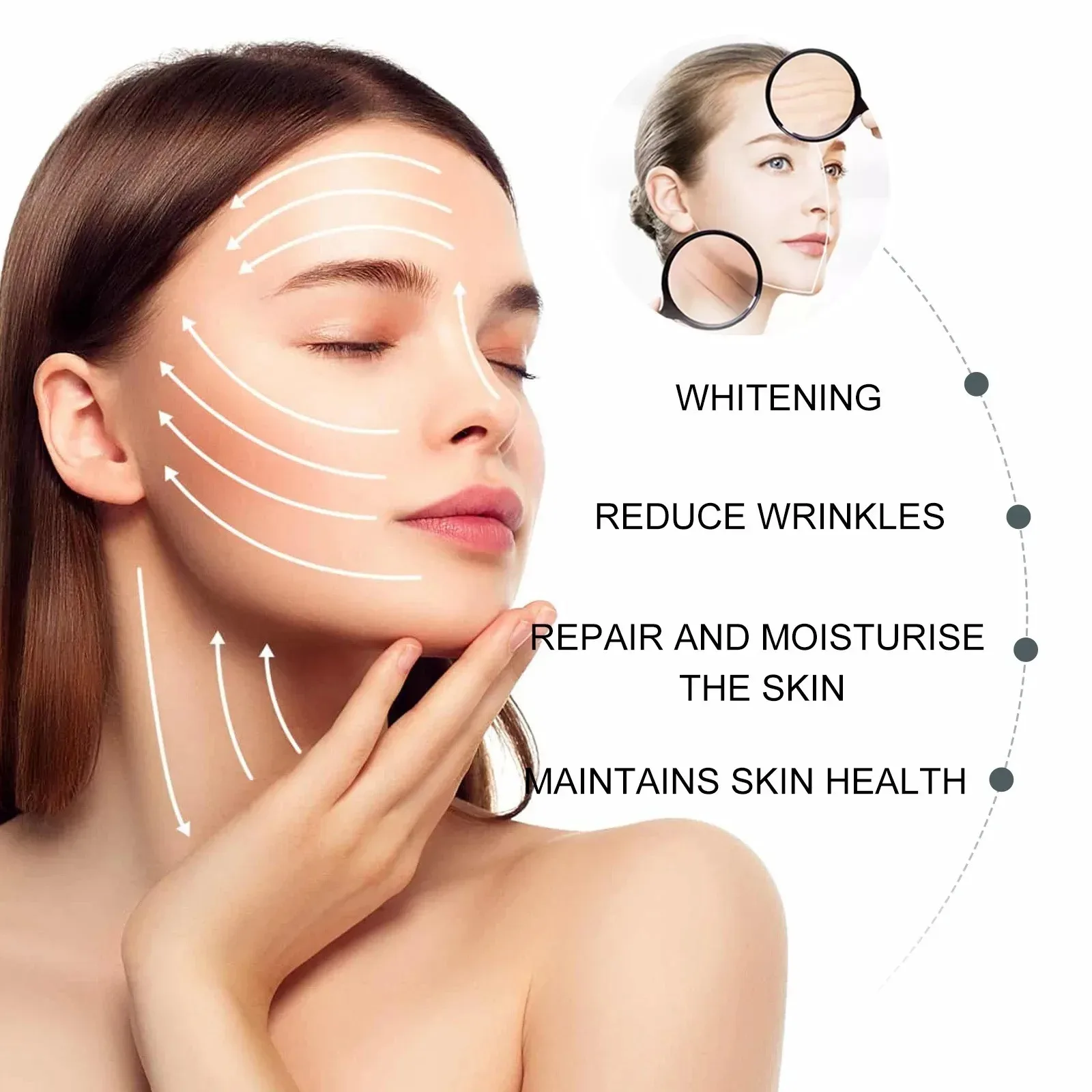 Retinol b3 essência facial hidratante profunda nutrir mais jovem desbotar linha fina levantamento firmando reparação suave apertar soro cuidados com a pele