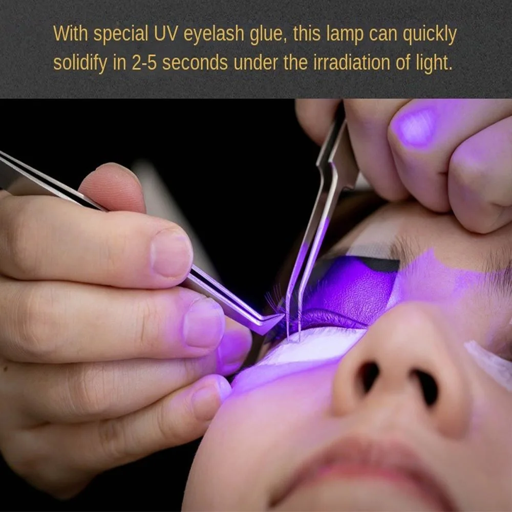 USB UV Colloidal Curing Lamp Foot Switch Manicure Nail Dryer Curing Lamp Eyelashes and Eyebrows Grafting Glue Curing Lamp