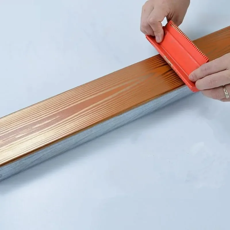 ใหม่ยางเนื้อแปรงลูกกลิ้งเลียนแบบไม้ Graining ภาพวาดเครื่องมือ Art ลายนูน DIY Graining สําหรับผนังห้อง Art Decor