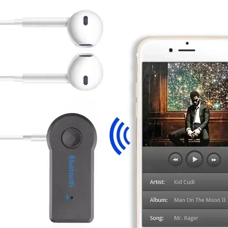 New Bluetooth Audio Receiver Stereo 3.5mm Jack AUX Bluetooth Adapter MP3 Car Transmitter Wireless Speaker Headphone Adapter