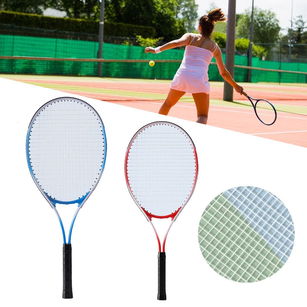 Rood Blauw Kindertennisracket Training Professioneel Tennisracket Ouder-kind Interactief Schokbestendig Beginnersracket Unisex