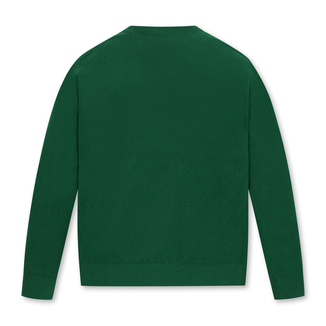 Nueva moda, jersey de otoño e invierno para hombre, suéter tejido de manga larga con cuello redondo, ropa de Golf para ocio al aire libre
