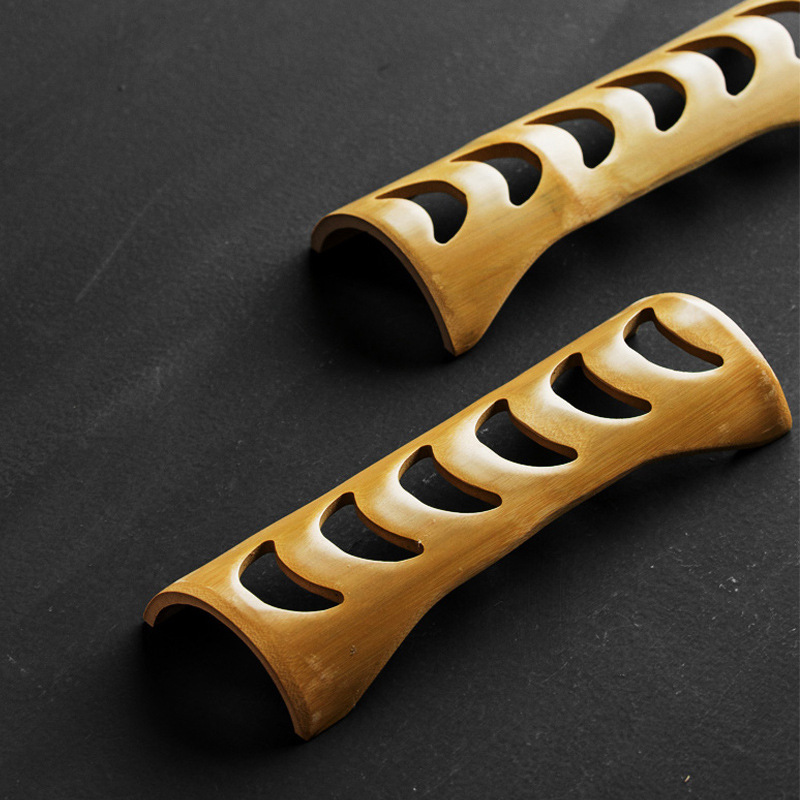 Bamboo Cup Holder Tea Cup Drying Rack Single-layer Cup Holder Kung Fu Tea Set Tea Ceremony Accessories