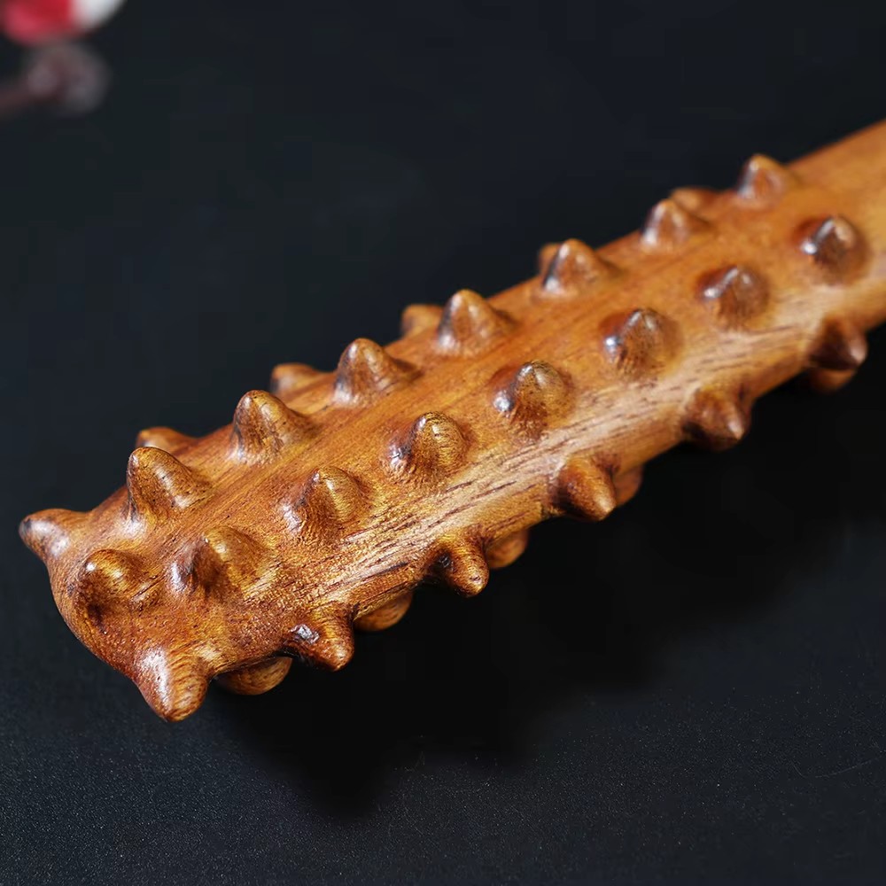 Chicote de cavalo de sândalo dourado de 39,5 cm, remo de fula, morcego de equitação equestre para disciplina e treinamento