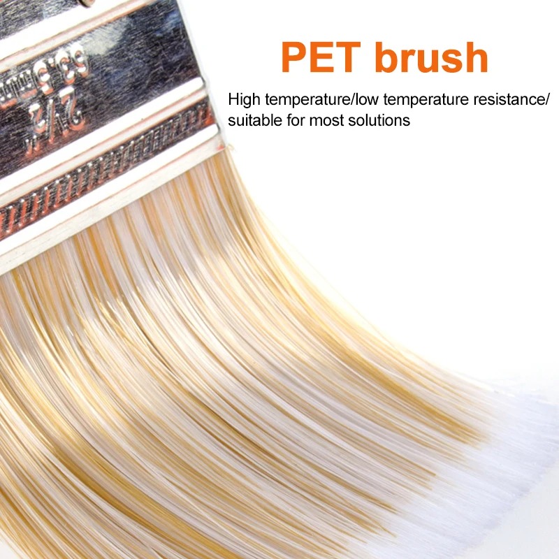 Home Improvement Wall Paint Brush PET Soft Bristle Durable Cleaning Brush ABS Handle Home Decoration Oil Painting Brush Tools