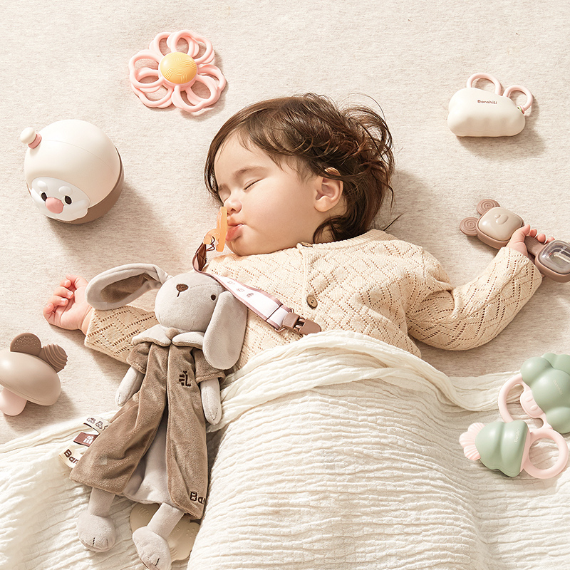 Mordedor de silicona suave para bebé, juguete masticable, gran oferta