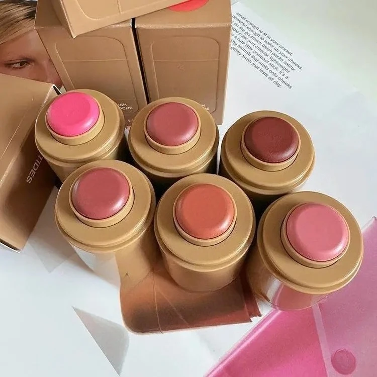 Maquillaje mejilla rubor crema colorete palo brillo de labios funda de teléfono para iPhone nuevo tostada SALTY TAN frambuesa Espresso lápiz labial INS