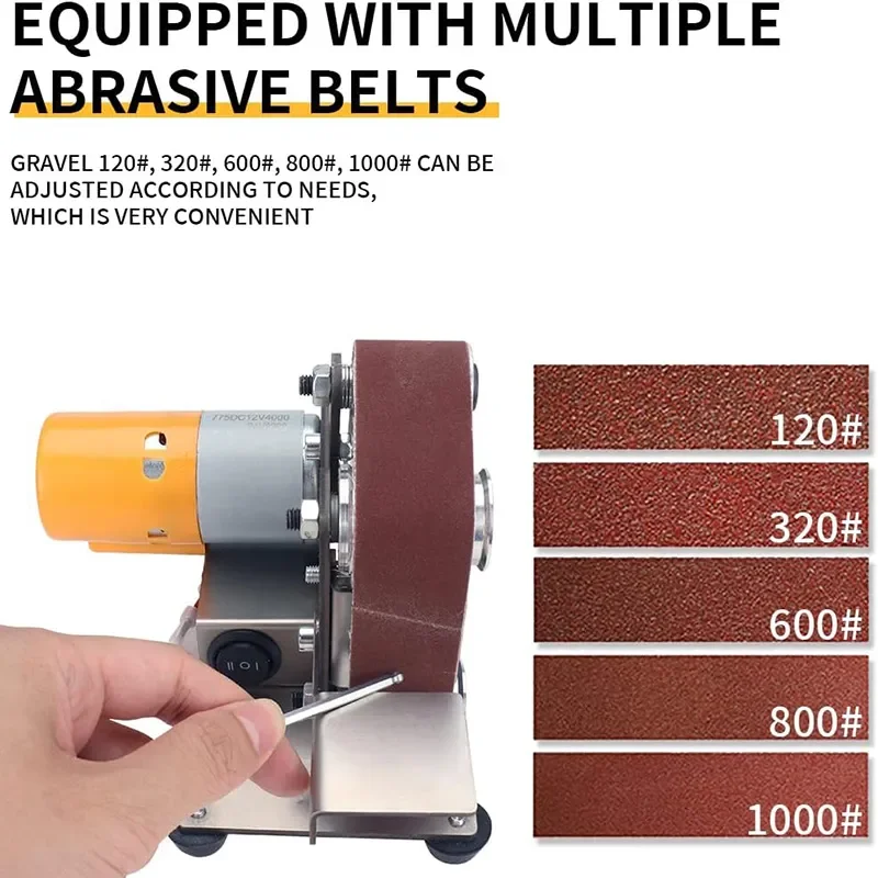 Абразивные ленты для ленточной шлифовальной машинки, шлифовальные ленты, дерево, мягкий, металл, полировка, наждачная бумага, абразивный инструмент, 330x30 мм P40-3000 5Pc