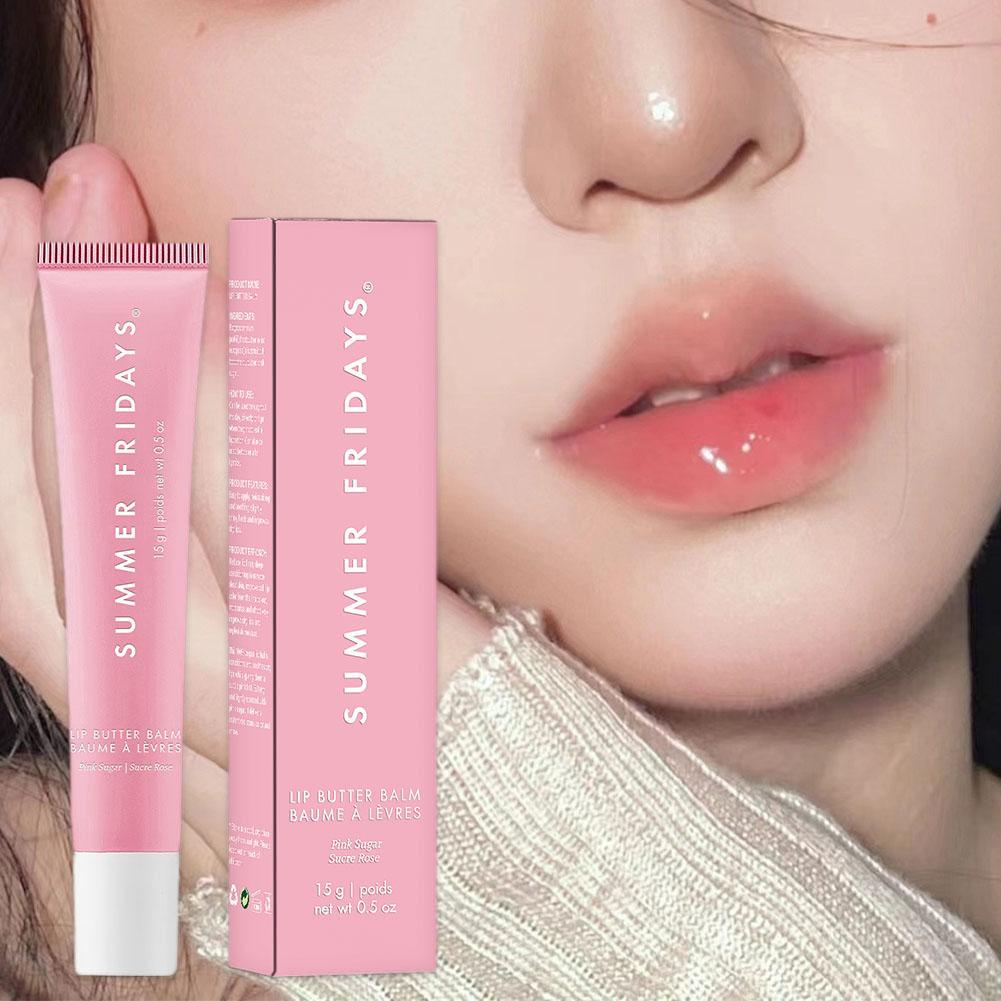 Frigoríficos de verano, brillo de labios de tubo suave, aceite de labios hidratante, brillo de labios transparente, cuidado de labios Original, maquillaje diario teñido para mujeres