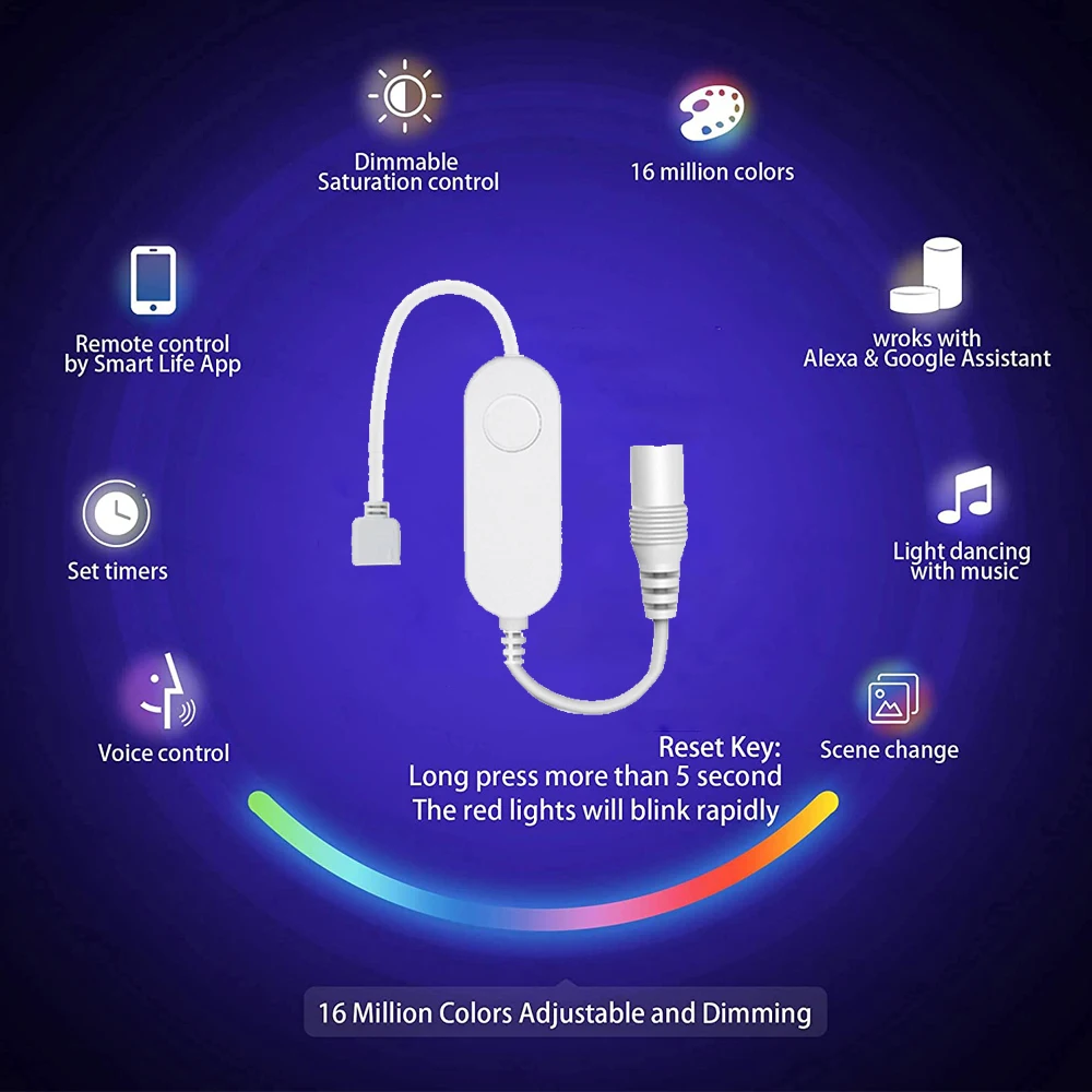 Tuya Zigbee Smart LED Controller 5V 12V 24V Dimmer Einfarbig CCT RGB RGBW RGB + CCT Streifen für APP Alexa SmartThings zigbee2mqtt