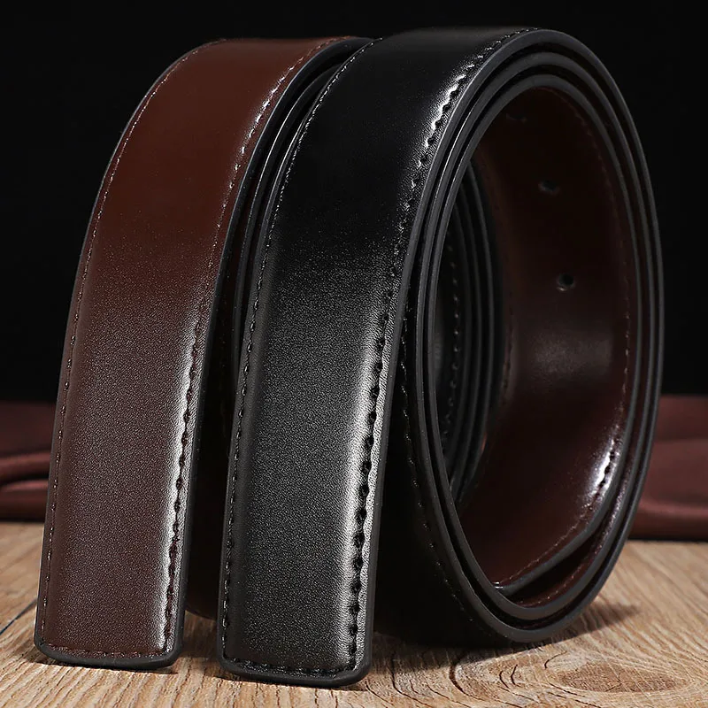 2 Mặt Bò Đảo Chiều Da Không Khóa 2.8Cm 3.0Cm 3.3Cm 3.5Cm 3.8Cm Dây không Có Khóa Tự Động Cao Cấp