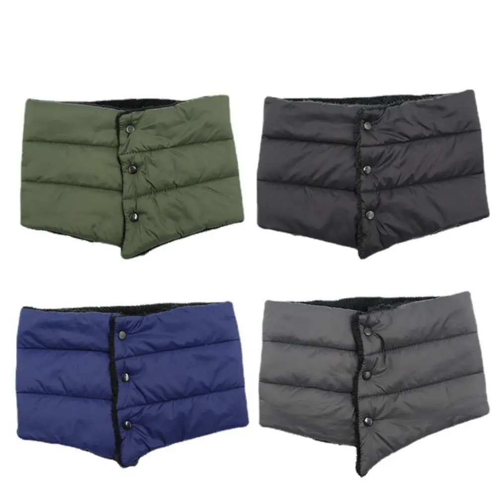 Sciarpe invernali calde al collo caldo Sciarpa in velluto impermeabile dal design alla moda Sciarpa in velluto caldo antivento per esterni