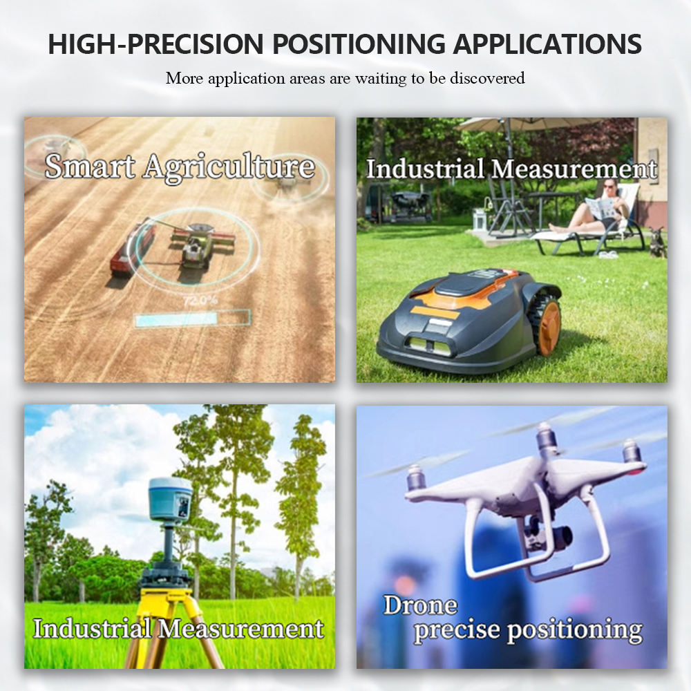 Bynav M10 Gnss Módulo de posicionamiento de alta precisión gnss RTK módulo gps módulo gnss PIN A PIN UM960 para agricultura inteligente