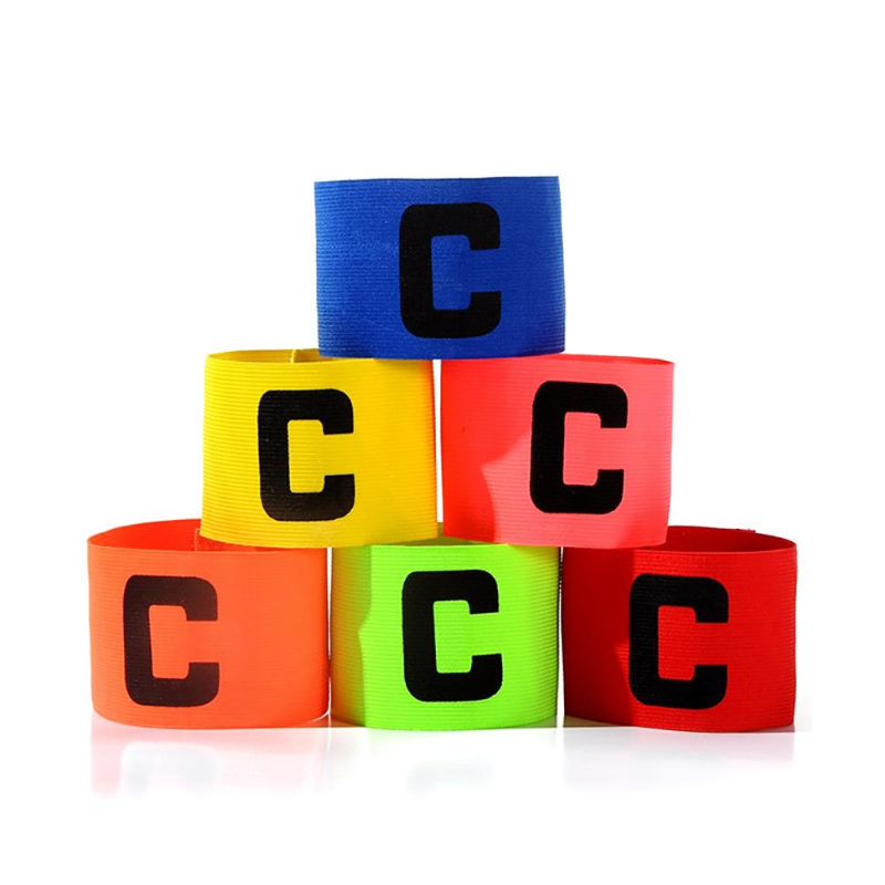 キャプテン腕章 子供用サッカーキャプテン腕章 サッカートレーニング器具 チームグループ腕章 c腕章