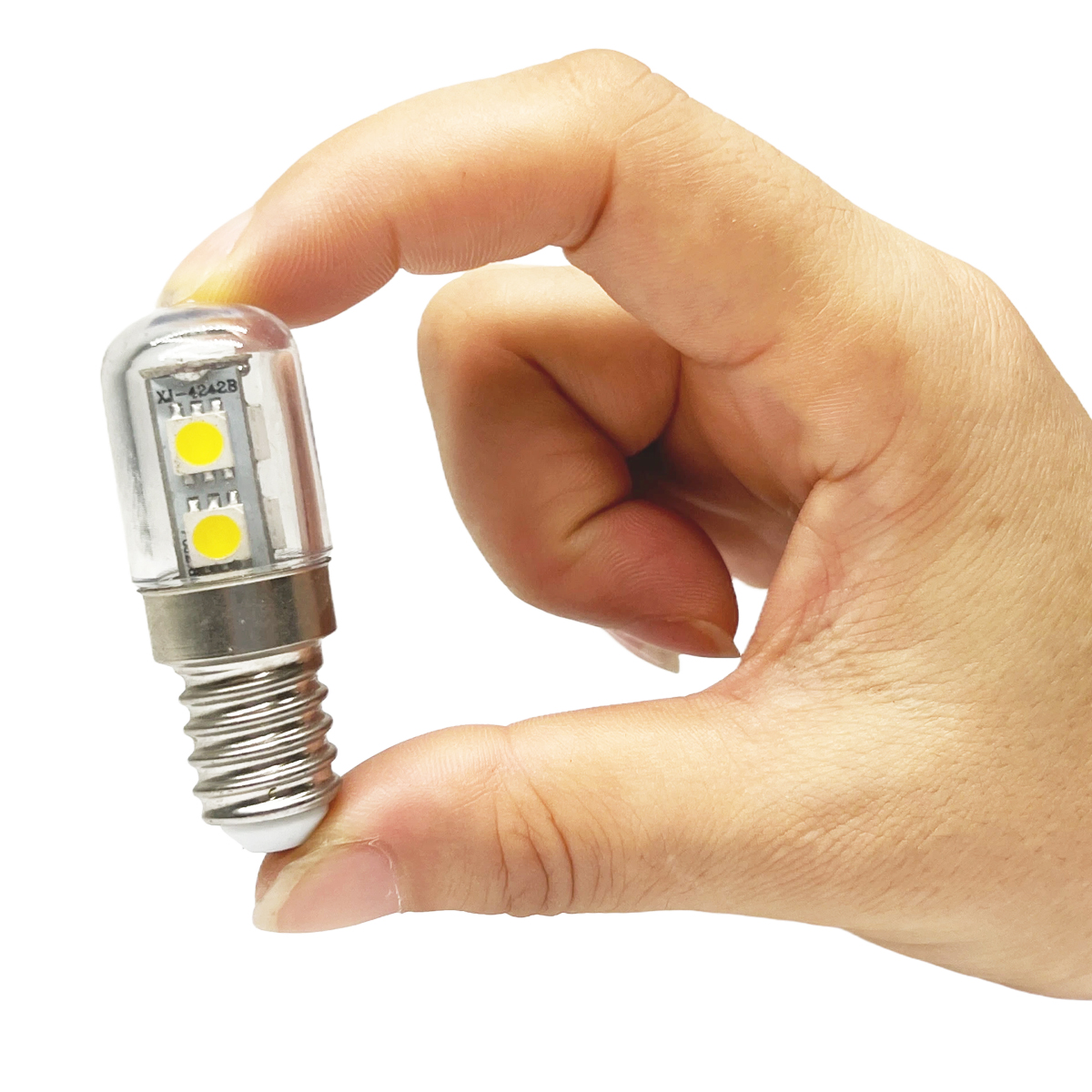 Mini E14 E12 E17 LED Mais Glühbirne AC 110 V 220 V 5050 SMD 1 W Lampen Für Kühlschrank Dunstabzugshaube Nähmaschine Kühlschrank