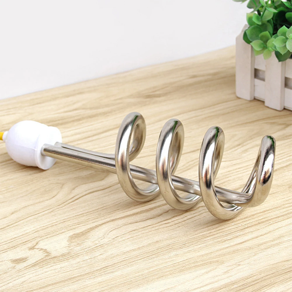 ミニ 220V 600 ワット電気温水器インスタント沸騰温水ミルクコーヒー旅行ホテルポータブルステンレス鋼ヒーター EU プラグ